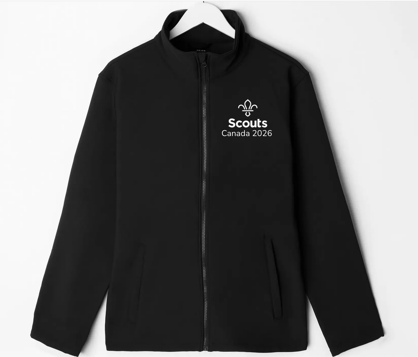 Canada 2026 Black Soft Shell Jacket